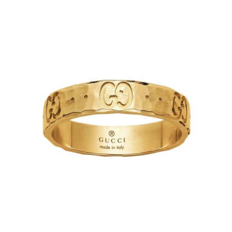 Yellow Gold Icon Ring, GUCCI